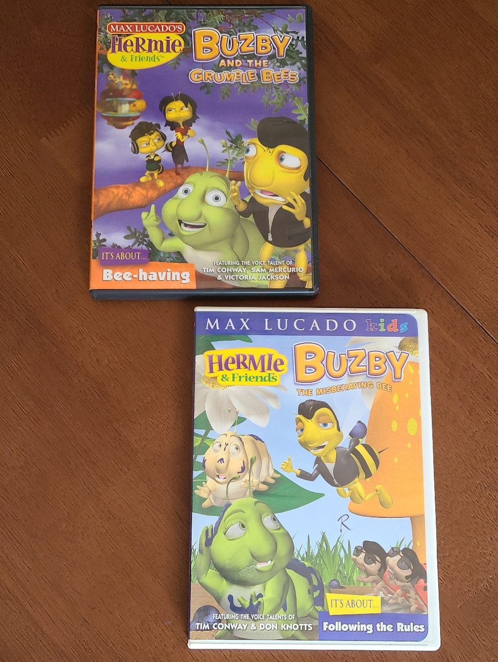 Max Lucado Kids Hermie & Friends Buzby Bee DVD Set - Following Rules & Behaving
